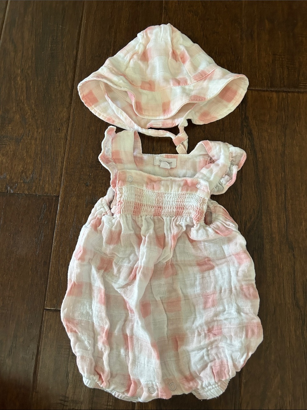 Romper and hat set